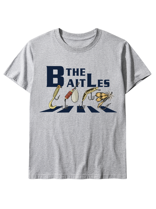 The Baitles Fishing Lure Catchy Unisex Classic Cotton Tee