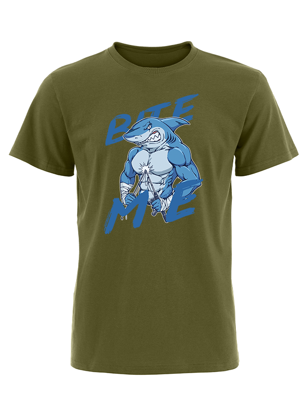 Fierce and Fearless Bite Me Vintage Cotton Tee