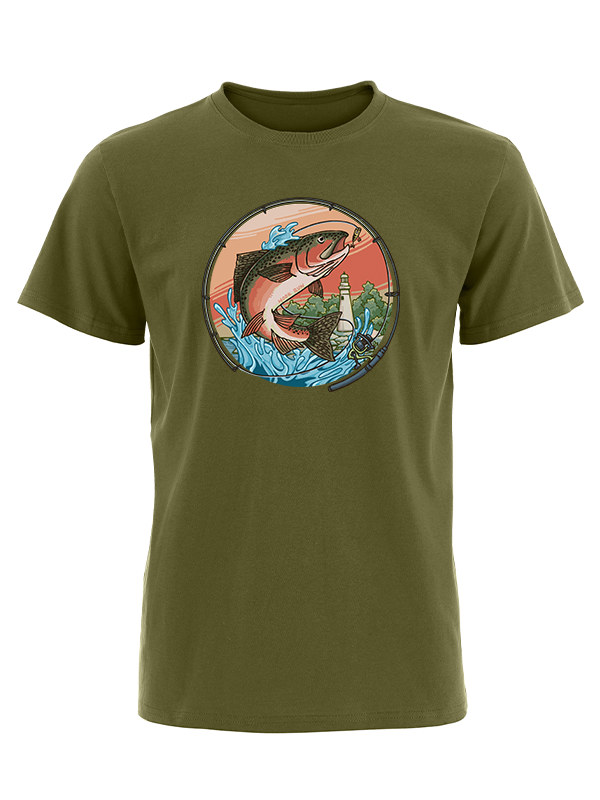 Legendary Catch Fishing Adventure Vintage Cotton Tee