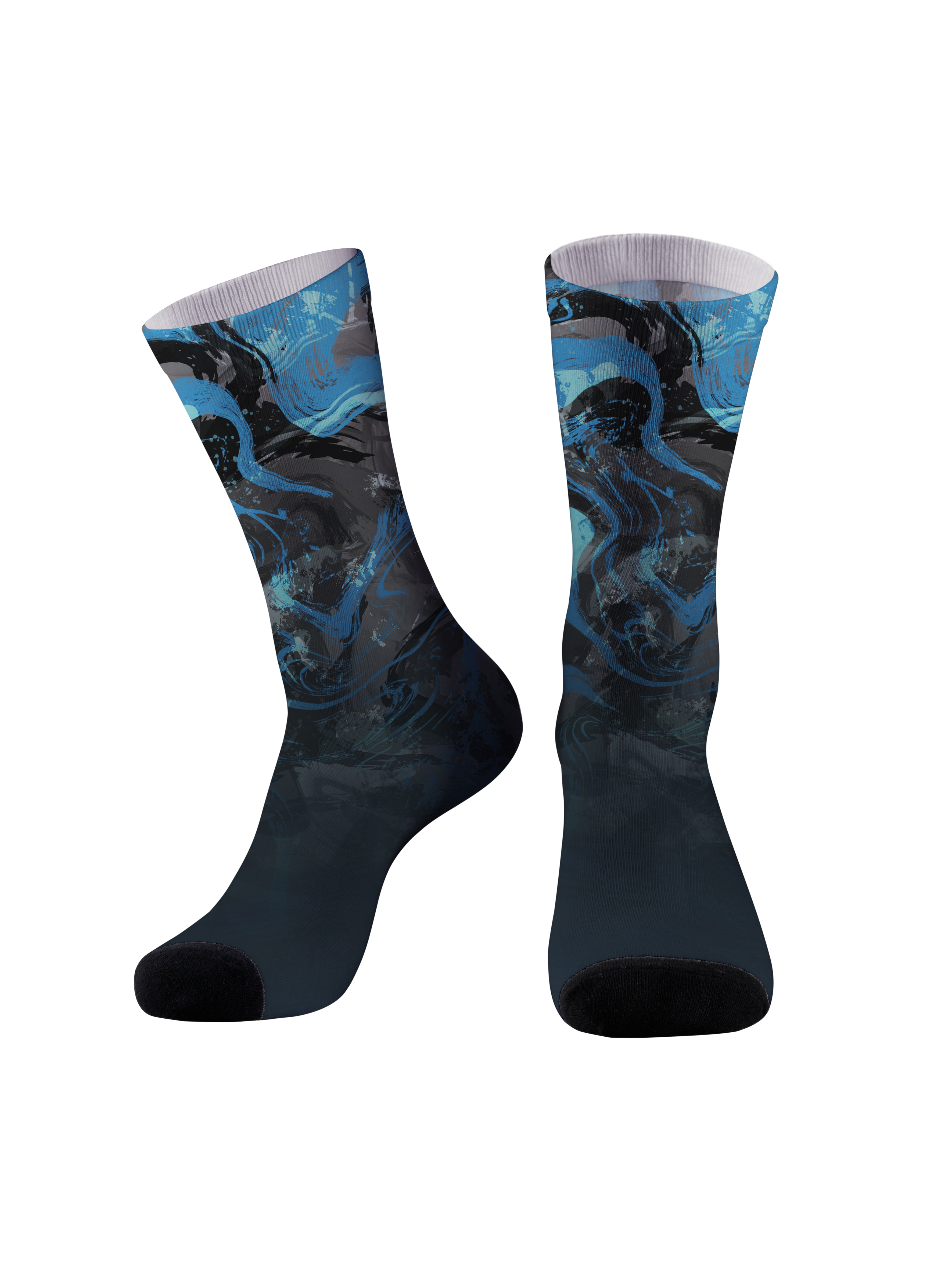 Hookrun Reel Summoning Full Print Fishing Socks
