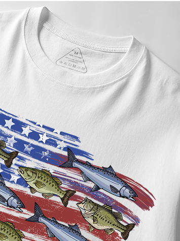 Catch More Than Fish Vintage Cotton Tee