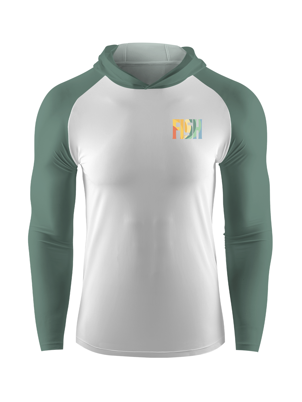 Fish Dad's Rainbow Catch UPF Hoodie