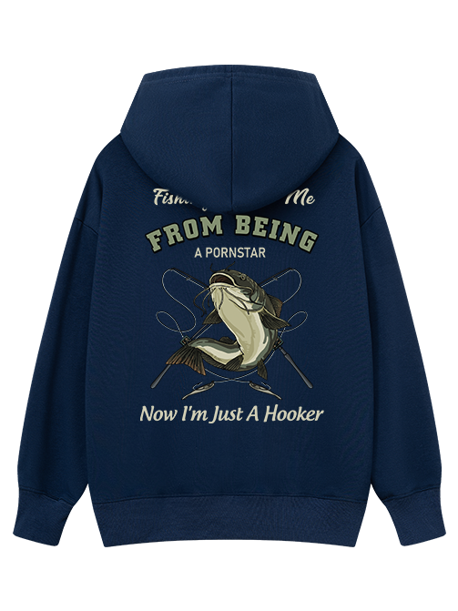 Fishing Saved Me Classic Hoodie