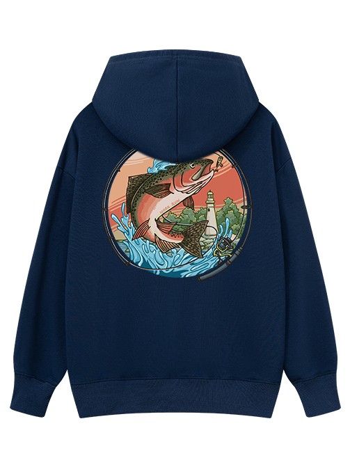Legendary Catch Fishing Adventure Classic Hoodie