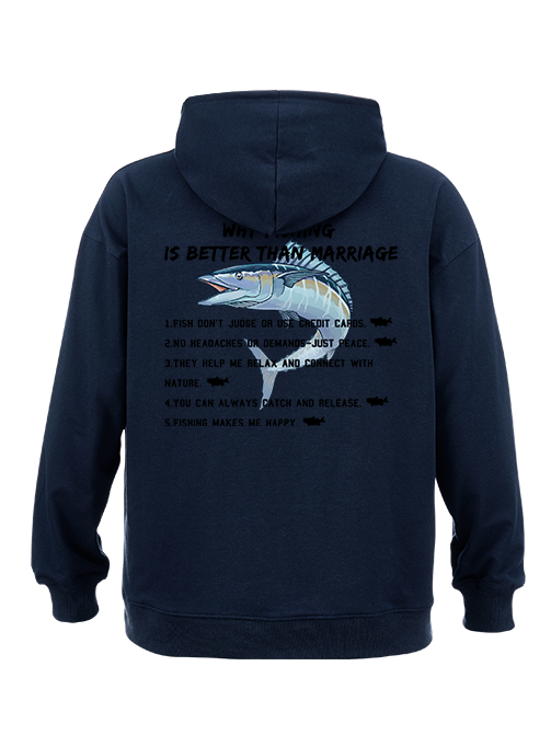 Fishing Over Marriage Classic Hoodie