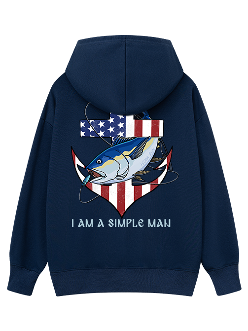 Simple Man Strong Faith Classic Hoodie