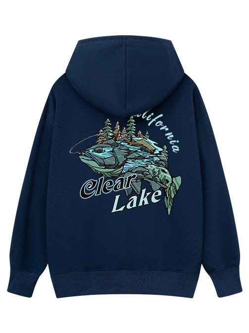 Reel Moments at Clear Lake Classic Hoodie