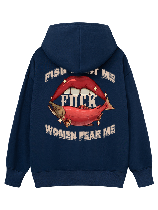 Fish Want Me Women Fear Me Classic Hoodie