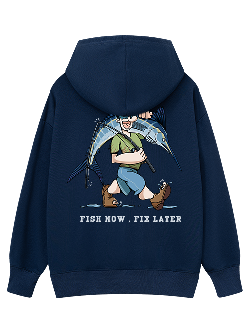 Fishing is the First Rule Classic Hoodie