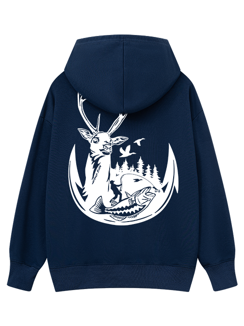 Wild Pursuits Fishing and Hunting  Classic Hoodie