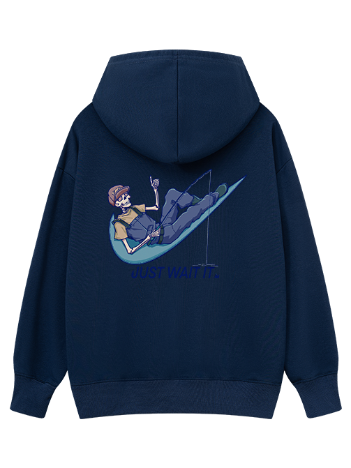 Just Wait It Classic Hoodie