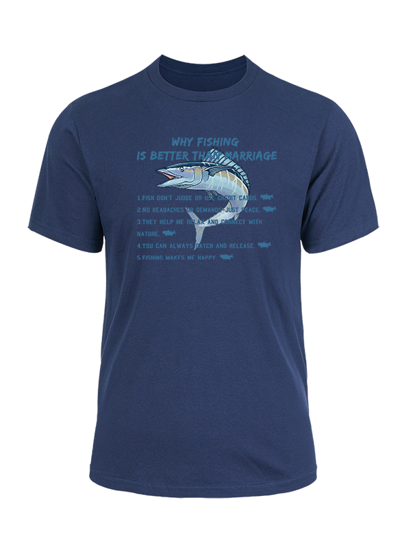 The Angler's Truth Cotton Tee
