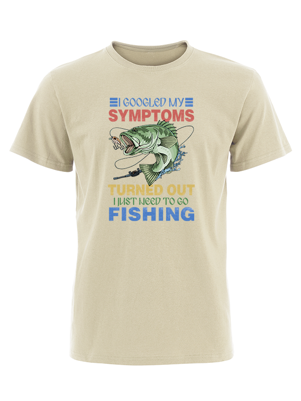 Fishing Is the Cure Vintage Cotton Tee