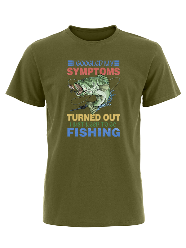 Fishing Is the Cure Vintage Cotton Tee