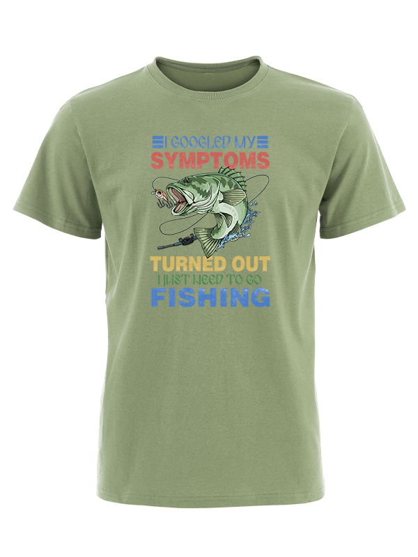 Fishing Is the Cure Vintage Cotton Tee
