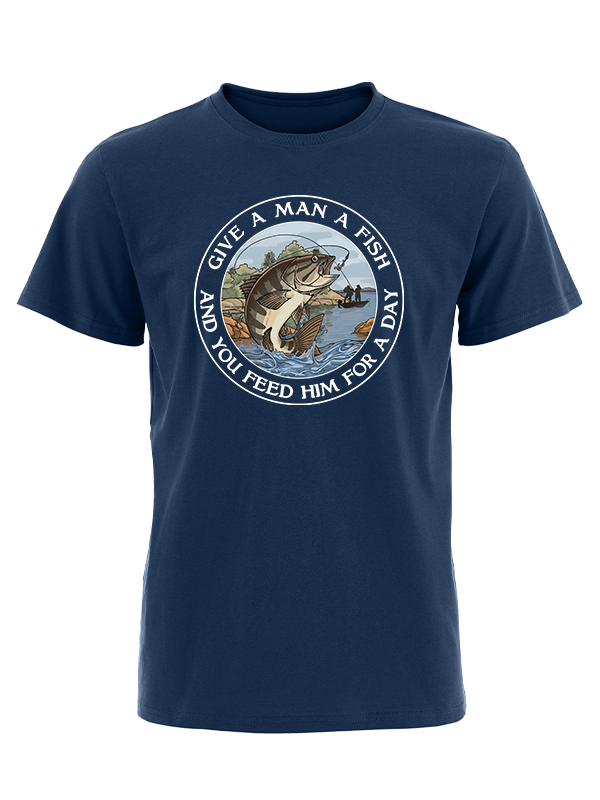 Fishing Over Giving Vintage Cotton Tee