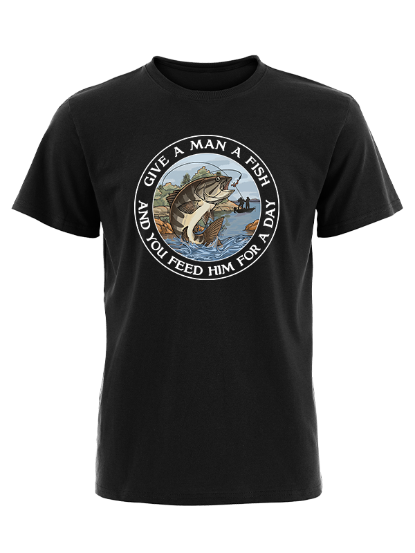 Fishing Over Giving Vintage Cotton Tee