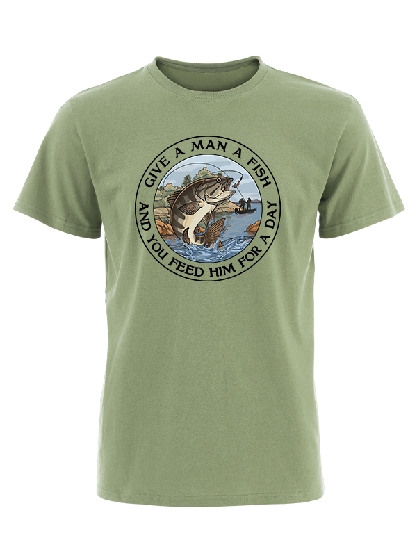 Fishing Over Giving Vintage Cotton Tee