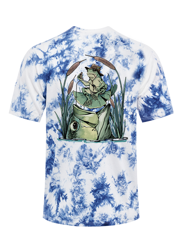 There's Always A Bigger Fish Tie Dye Tee