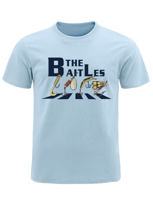 The Baitles Fishing Lure Catchy Unisex Classic Cotton Tee