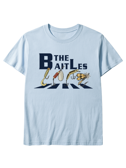 The Baitles Fishing Lure Catchy Unisex Classic Cotton Tee