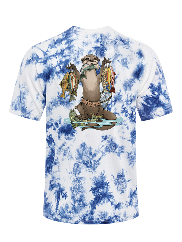 I Fish and I Win Tie Dye Tee