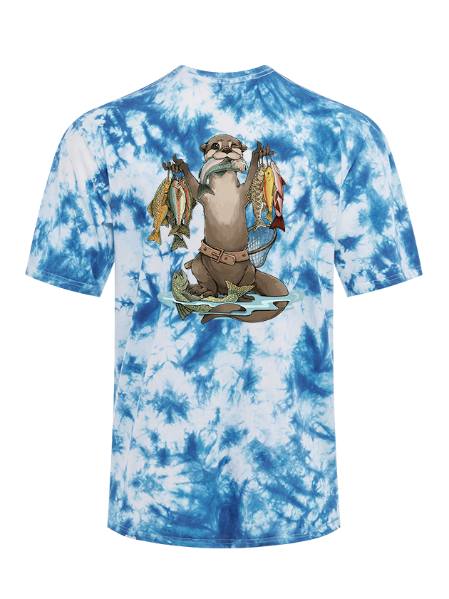 I Fish and I Win Tie Dye Tee