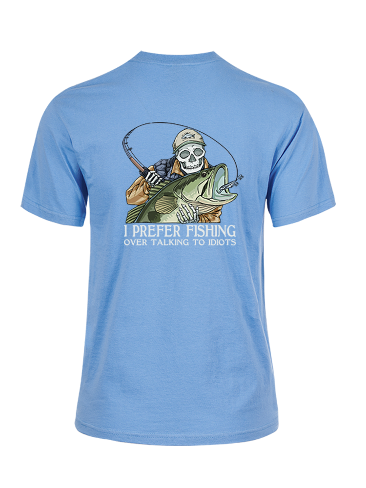 Talk Less Fish More Unisex Cotton Tee
