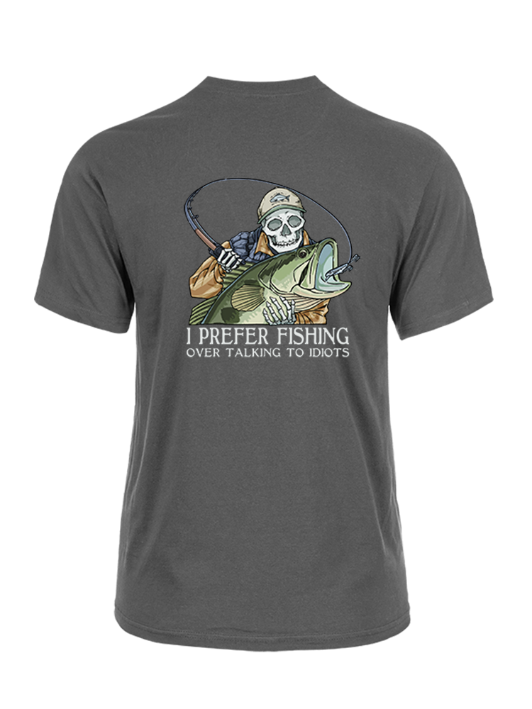 Talk Less Fish More Unisex Cotton Tee