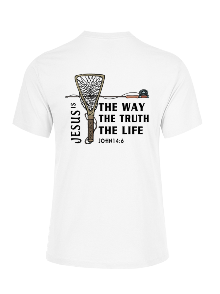 Fishing for Truth Unisex Cotton Tee