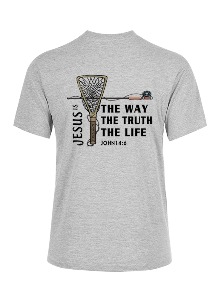 Fishing for Truth Unisex Cotton Tee
