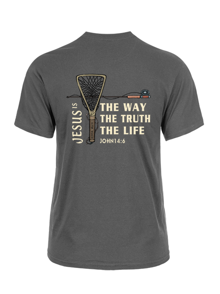 Fishing for Truth Unisex Cotton Tee