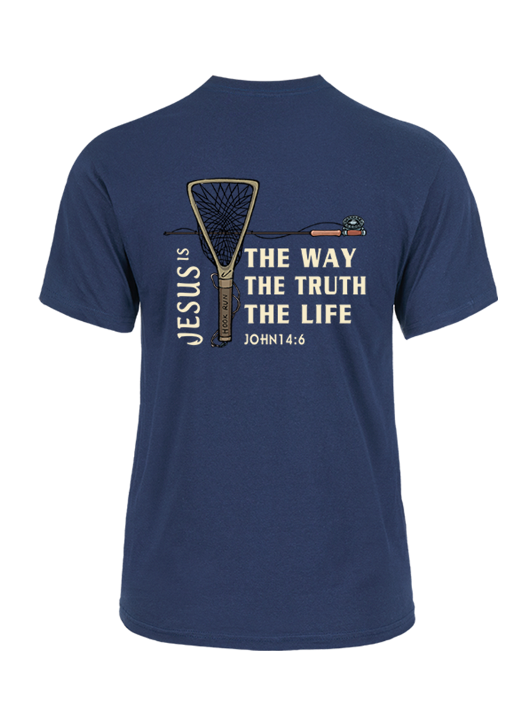Fishing for Truth Unisex Cotton Tee