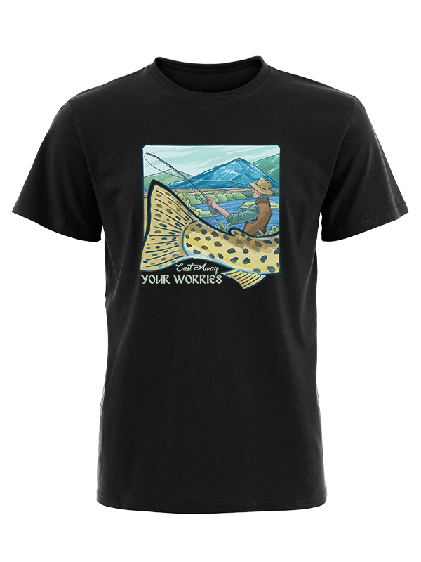Cast Away Your Worries Vintage Cotton Tee