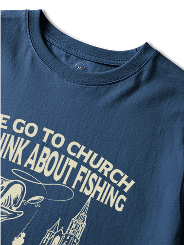 Faith & Fishing Reflective Moments Unisex Classic Cotton Tee