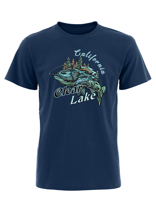 Reel Moments at Clear Lake Vintage Cotton Tee