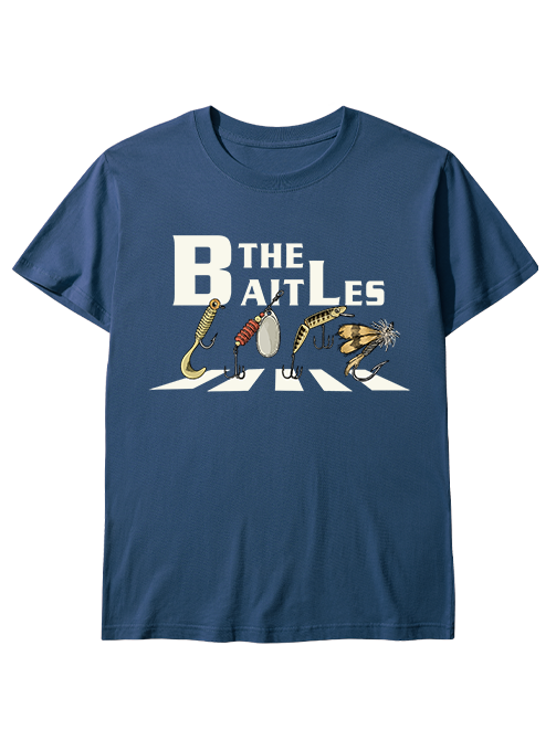 The Baitles Fishing Lure Catchy Unisex Classic Cotton Tee