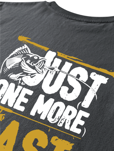 Just One More Cast Fishing Unisex Classic Cotton Tee