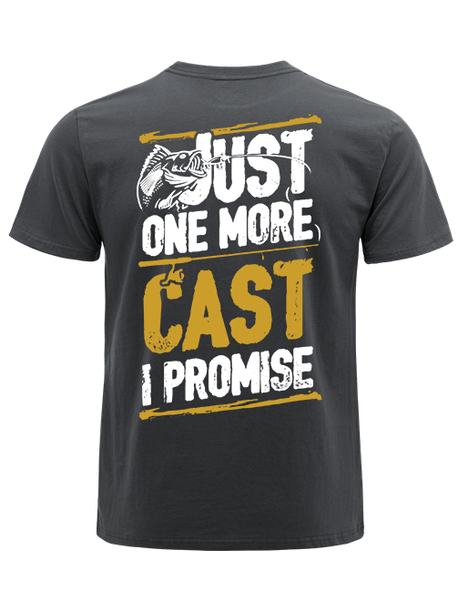 Just One More Cast Fishing Unisex Classic Cotton Tee