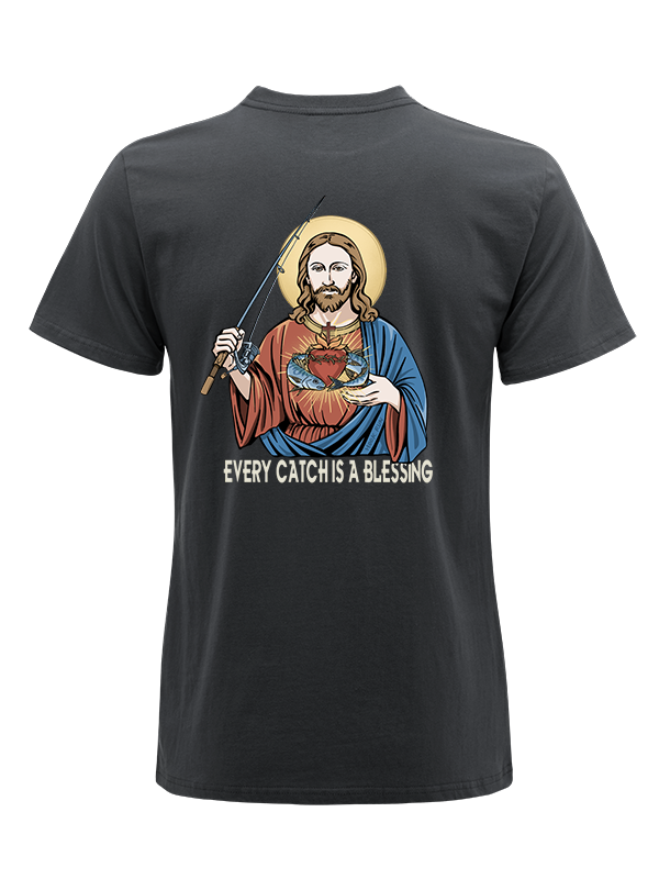 Every Catch Is a Blessing Unisex Classic Cotton Tee