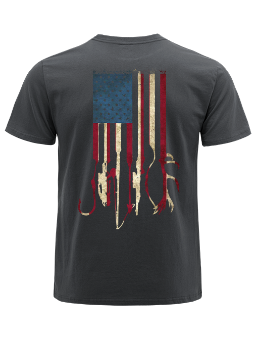 Outdoor Patriot  Fishing & Hunting Adventure Unisex Classic Cotton Tee