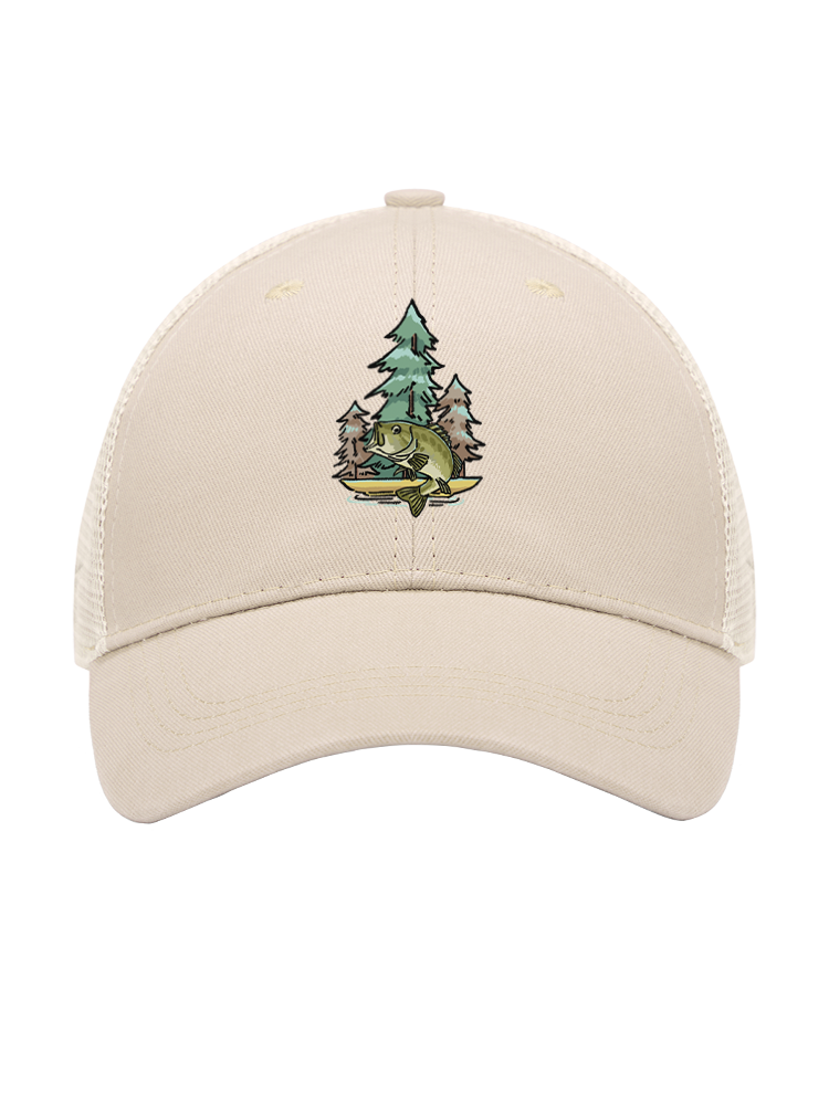 Reel Moments at Clear Lake Mesh Velcro Hat
