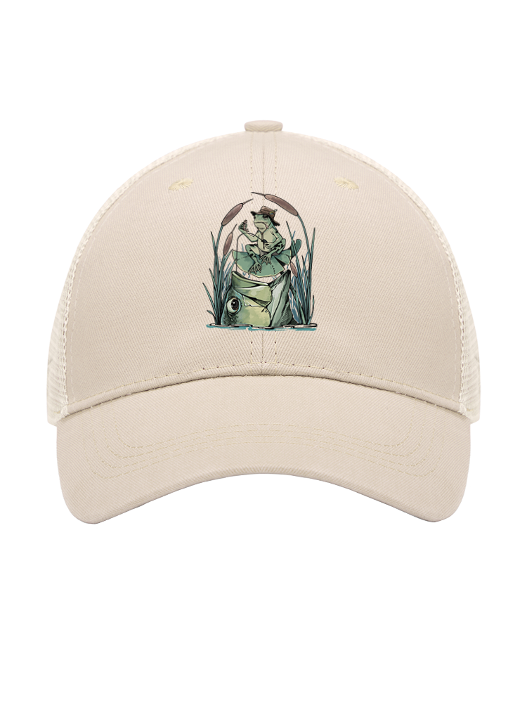 There's Always a Bigger Fish Mesh Velcro Hat