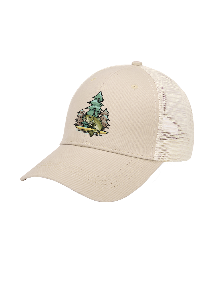 Reel Moments at Clear Lake Mesh Velcro Hat