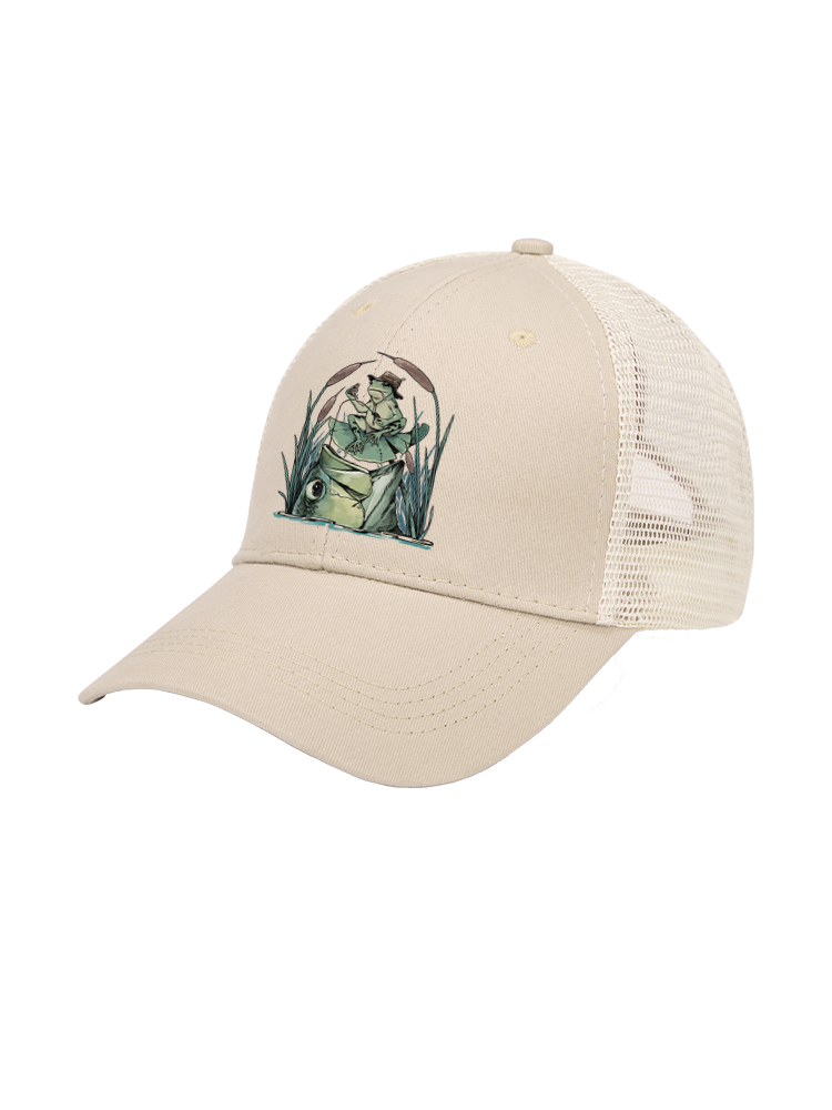 There's Always a Bigger Fish Mesh Velcro Hat