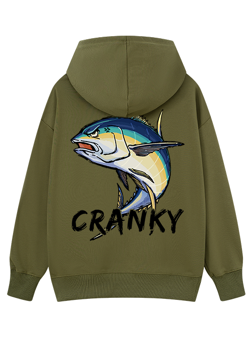 Funny Cranky Tuna Classic Hoodie
