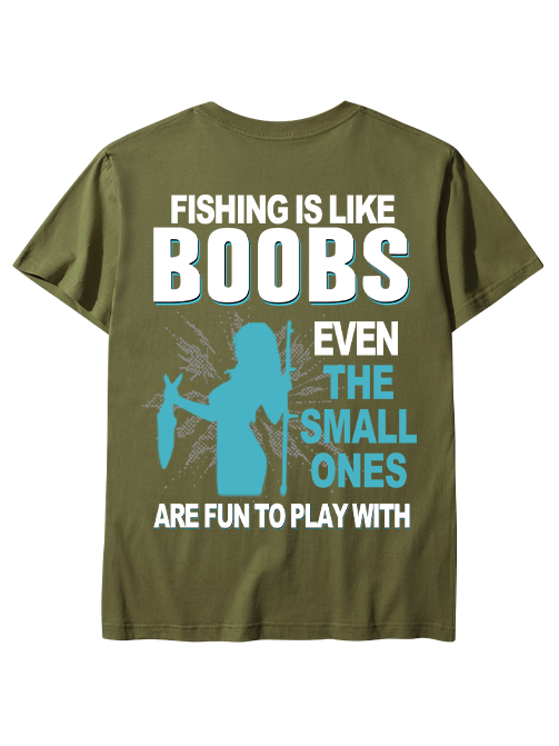 Even The Small Ones Are Fun To Play With Humorous Unisex Classic Cotton Tee