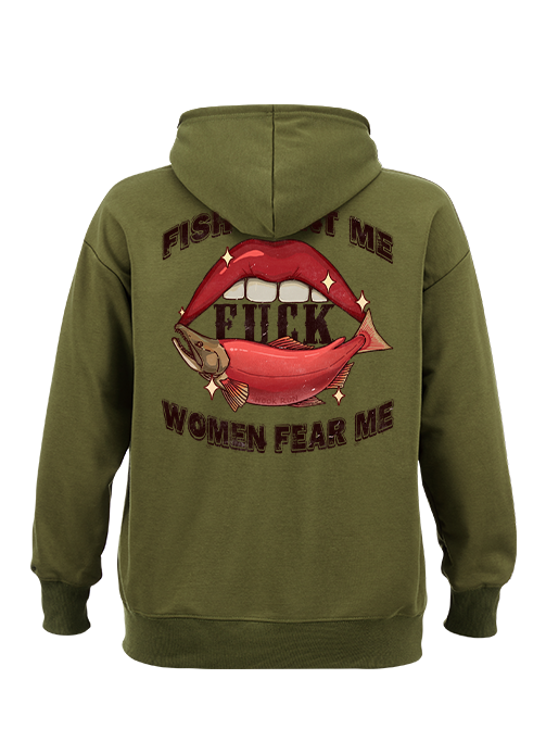 Fish Want Me Women Fear Me Classic Hoodie
