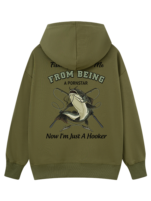 Fishing Saved Me Classic Hoodie