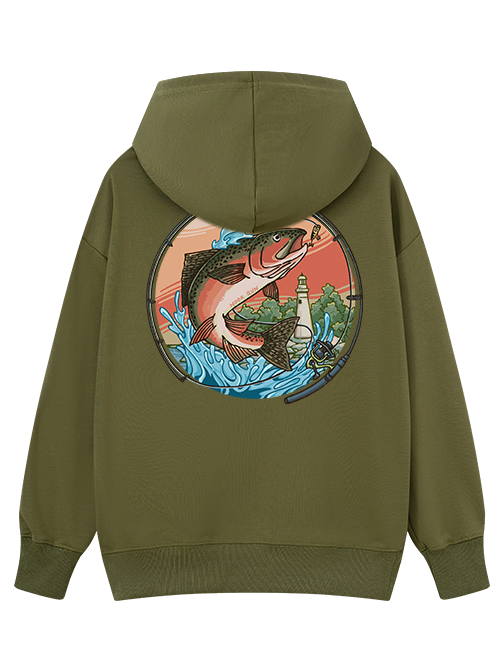 Legendary Catch Fishing Adventure Classic Hoodie
